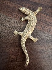 Vintage Lizard Brooch 4 inch