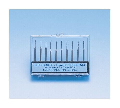 10pc turbo twist drill set - 10pc,