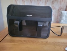 SALTER 1760 EK5872 7L DUAL VIEW AIR FRYER ONLY USED A COUPLE OF TIMES
