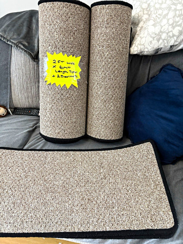 Beige brown berber stair - beige,