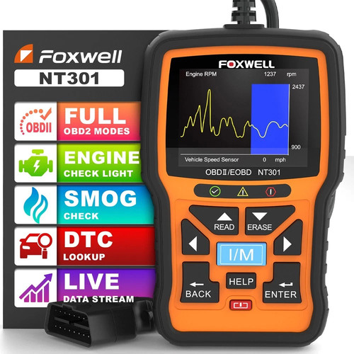 Foxwell nt301 obd2 code reader - nt301,
