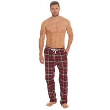 Mens Woven Checked Bottoms