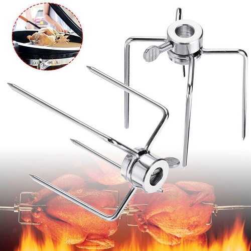 Rotisserie bbq spit fork - bbq,