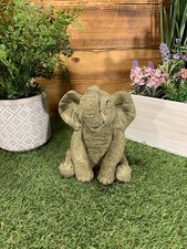 Stone garden cute trunk - garden,