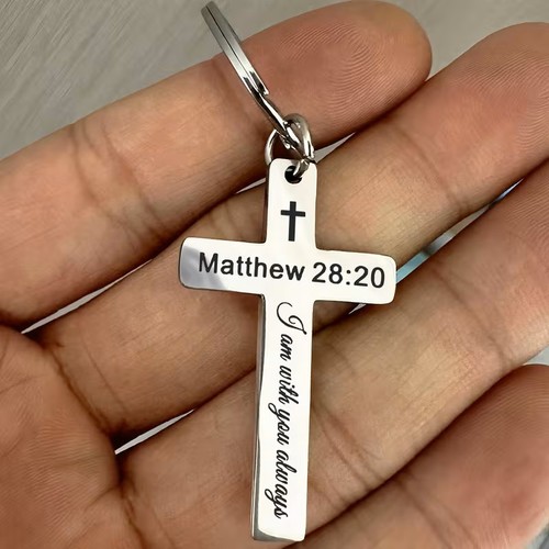 Matthew christian cross - 28:20,