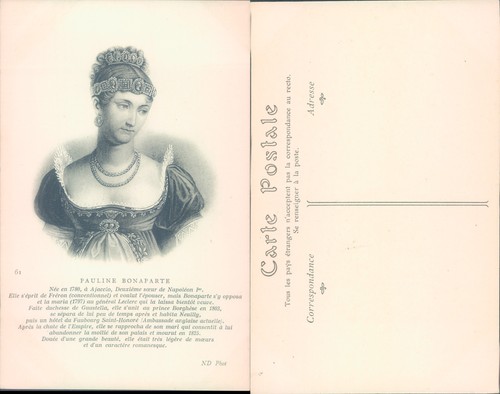 Pauline bonaparte portrait - pauline, nd