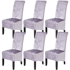 Crushed Velvet XL Dining Chair