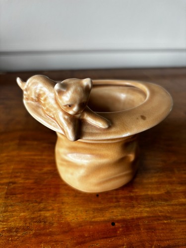 Vintage sylvac pottery top hat - sylvac,