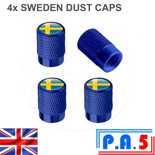 Blue body sweden dust caps - body,