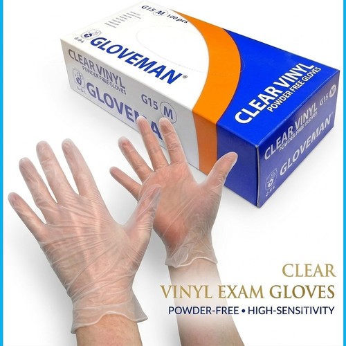Gloveman disposable clear - gloveman,