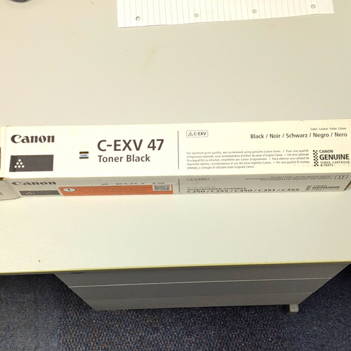Canon genuine exv black - genuine, c-exv
