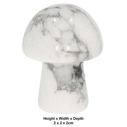 Mini mushroom crystal carved - mushroom,