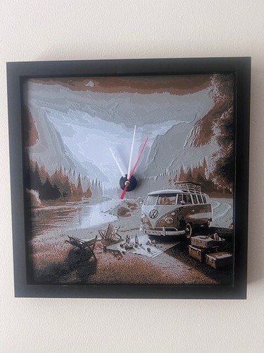 Printed camper themed - 3d,
