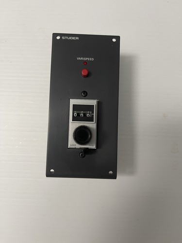 Studer varispeed for a807 - studer,