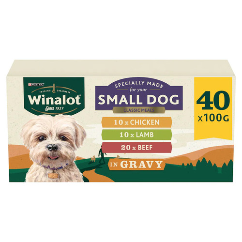 Winalot meaty chunks small dog - meaty,
