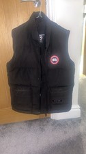 Canada Goose Men's Gilet Size Medium Black (AUTHENTIC - Comes with Original Box)