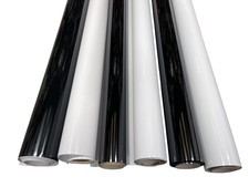 Premium Gloss Crystal Piano Black White Car Vinyl Wrap Car Wrapping Sticker Film