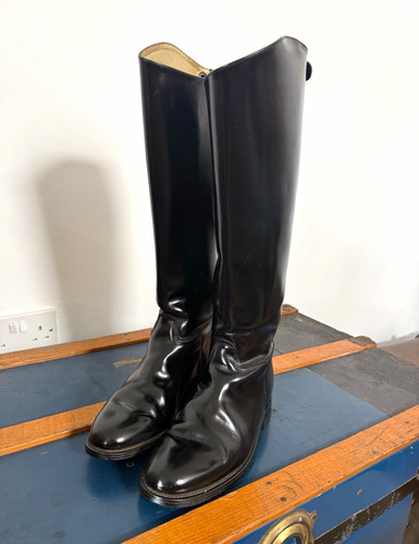 Regent black leather long - regent,