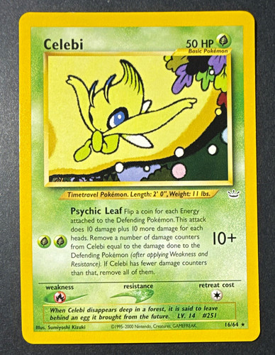 Pokemon celebi neo - celebi,