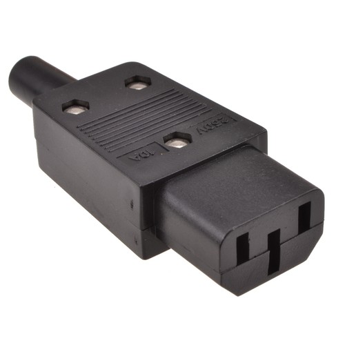 Iec c13 female inline - c13,