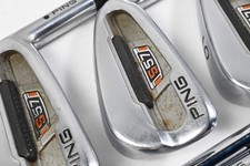 Ping S57 Irons / 4-PW / Black Dot / Stiff Flex Dynamic Gold S300 Steel Shaft