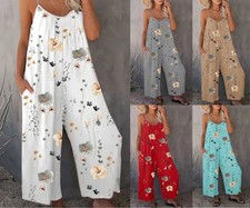 Ladies PRINT Overalls