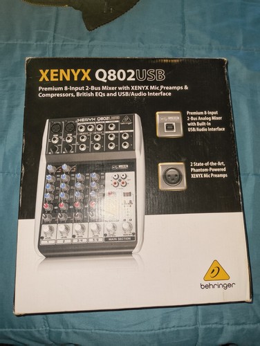 Behringer q802usb premium - q802usb,