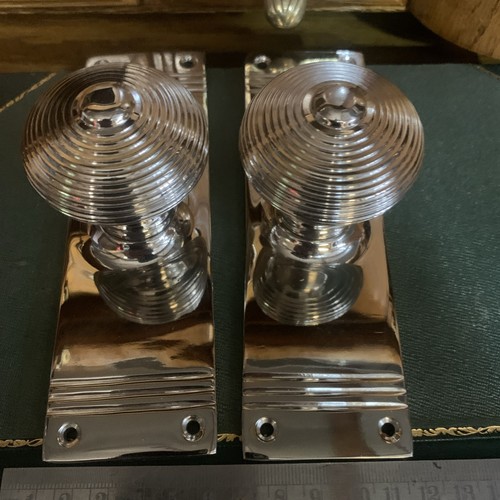 Quality brass door knobs - door,