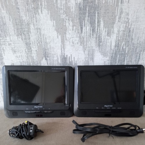 Maxtek dual screen in - 9”,