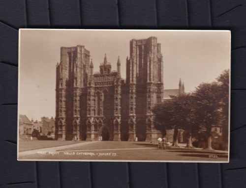 Judges postcard west - judges, front