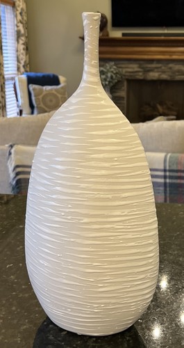 Tall ceramic weed - pot, vase