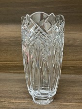 Cut Crystal Glass Vase