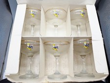 VINTAGE BABYCHAM 6 GLASS PARTY