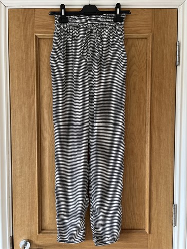 Zara silk style check - zara,