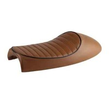 Cafe racer leather seat/seat