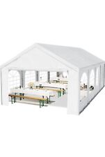 Marquee Party Tent gazebo shelter 4x8 m PE 350 N white