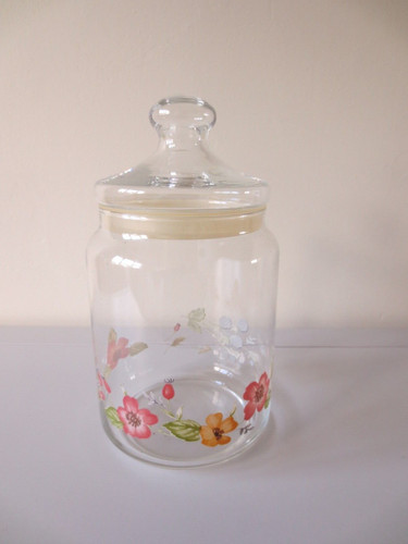 Vintage glass storage - vintage,