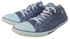 Converse Chuck Taylor Lean Ox Navy Adult Slim Trainers 113892 Size UK 7 EU 40