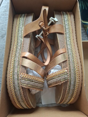 Sandals camel brown - eu,