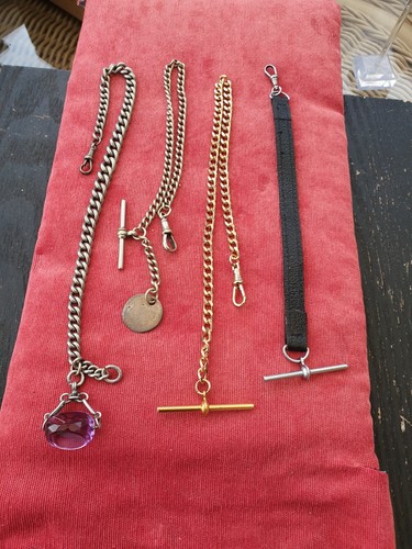 Vintage watch chains - vintage,
