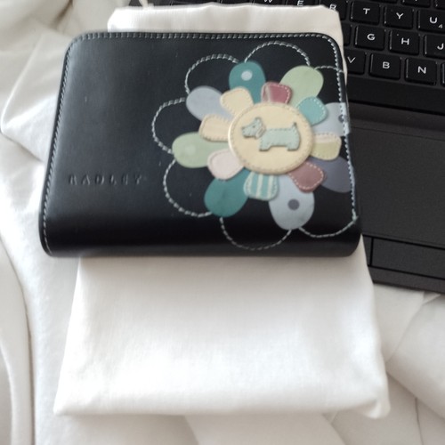 Radley black leather medium - black,, leather,
