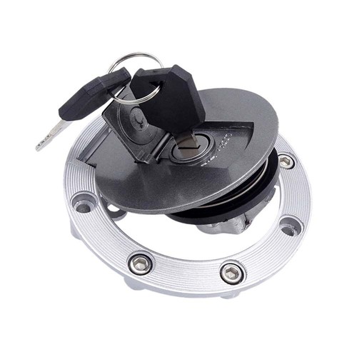 Steel motorbike oil tank cap - steel,
