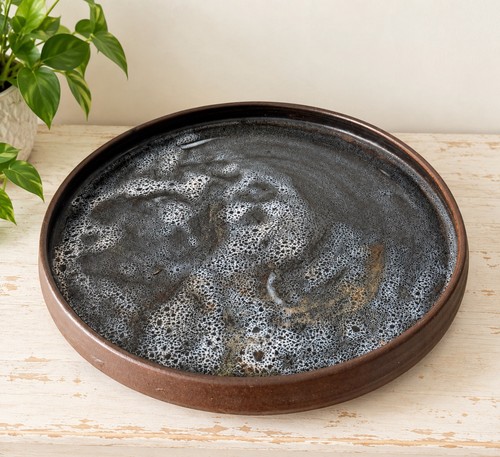 Vintage studio pottery lava - vintage,