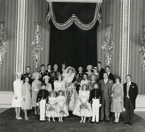 1981 royal wedding princess - wedding, of