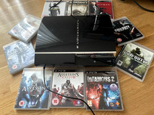 CECHC03 Playstation 3 Backwards Compatible, 1TB PS3 + 10 TOP GAMES & Dualshock3!
