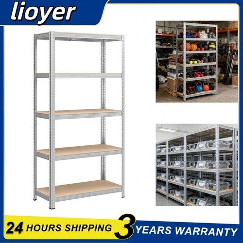 Tiers adjust garage shelves - 5-tiers,