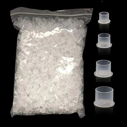 1000pcs plastic tattoo - 1000pcs,