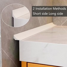 2/5m Bendable Bathroom Bath Edging Seal Trim Strip Silicone Water Barrier Shower