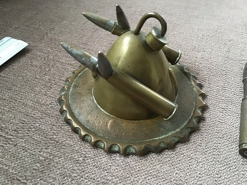 Rare ww1 trench art - rare,