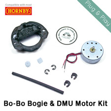 Hornby Replacement CD/Can Motor Upgrade Adaptor Kit (BoBo/25/HST/91/DMU) HA2